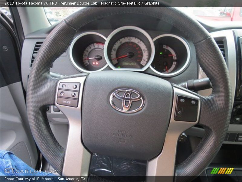 Magnetic Gray Metallic / Graphite 2013 Toyota Tacoma V6 TRD Prerunner Double Cab