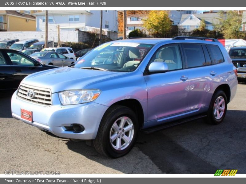 Wave Line Pearl / Ash 2009 Toyota Highlander V6 4WD