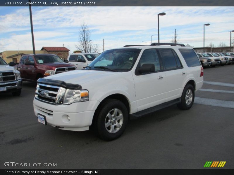 Oxford White / Stone 2010 Ford Expedition XLT 4x4