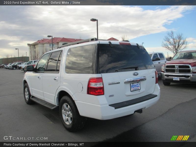 Oxford White / Stone 2010 Ford Expedition XLT 4x4