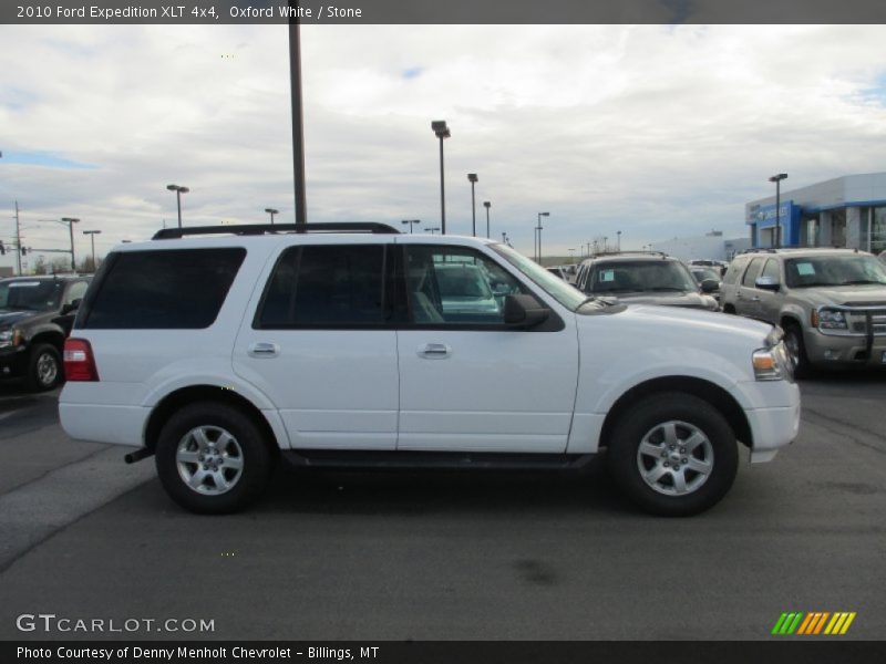 Oxford White / Stone 2010 Ford Expedition XLT 4x4