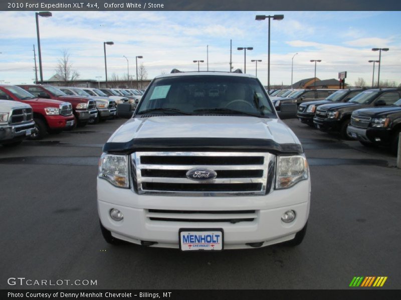 Oxford White / Stone 2010 Ford Expedition XLT 4x4