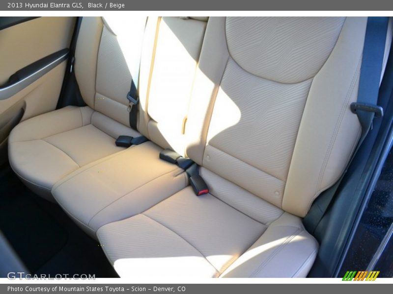 Black / Beige 2013 Hyundai Elantra GLS