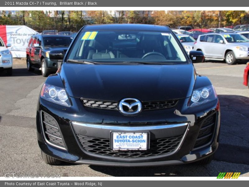 Brilliant Black / Black 2011 Mazda CX-7 i Touring