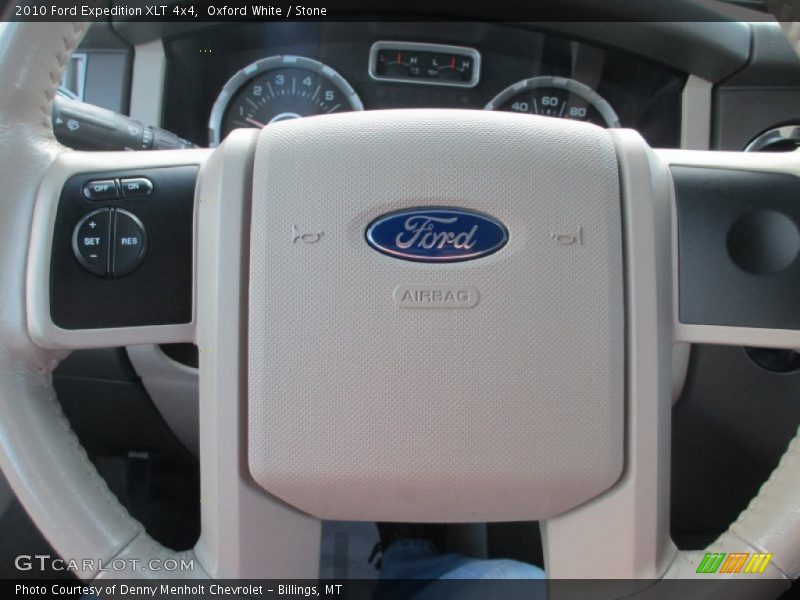 Oxford White / Stone 2010 Ford Expedition XLT 4x4
