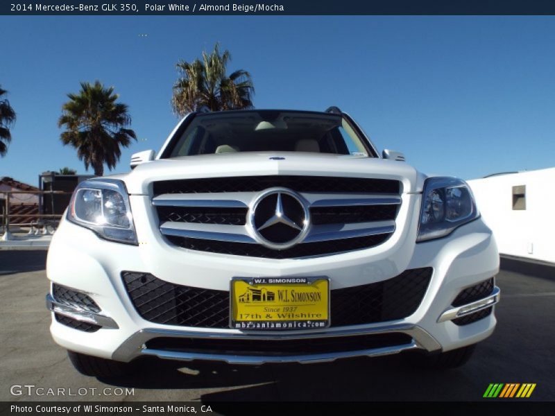 Polar White / Almond Beige/Mocha 2014 Mercedes-Benz GLK 350