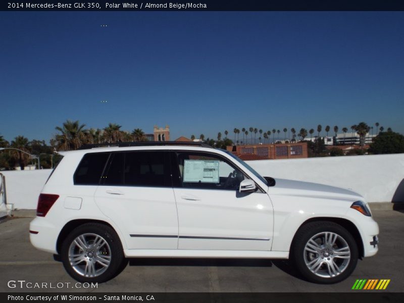 Polar White / Almond Beige/Mocha 2014 Mercedes-Benz GLK 350