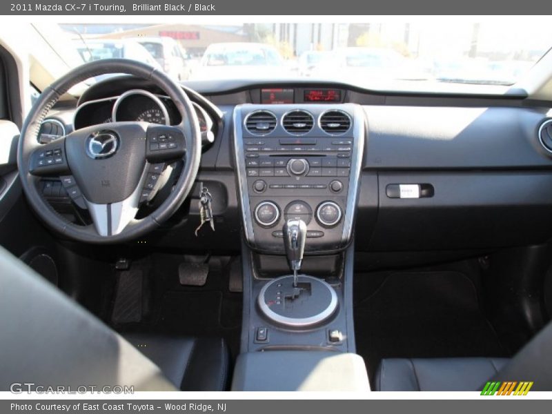 Brilliant Black / Black 2011 Mazda CX-7 i Touring
