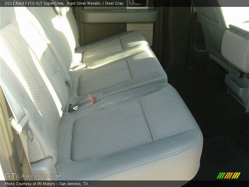 Ingot Silver Metallic / Steel Gray 2011 Ford F150 XLT SuperCrew