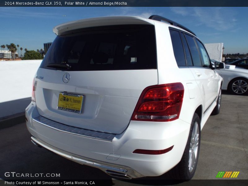 Polar White / Almond Beige/Mocha 2014 Mercedes-Benz GLK 350