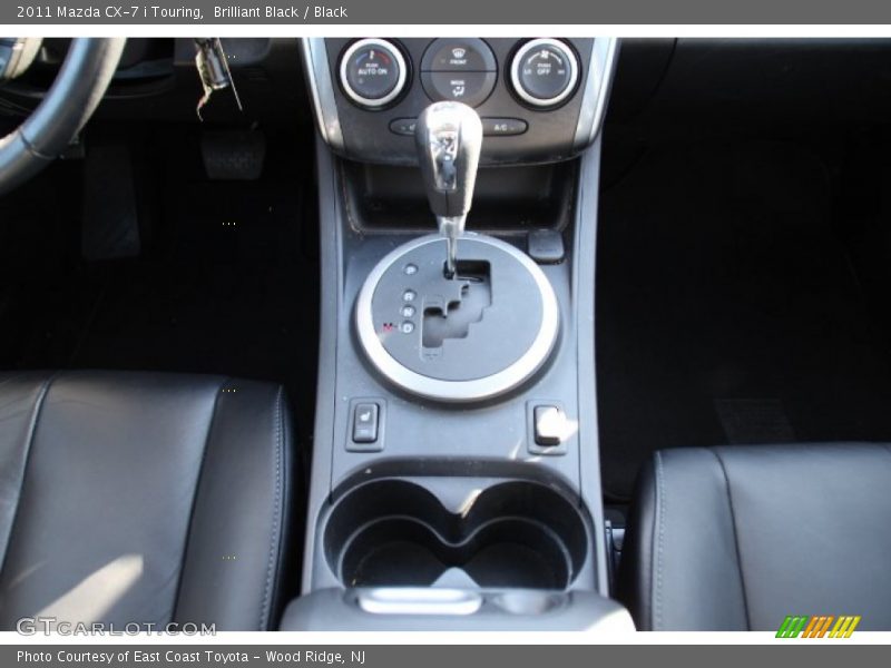 Brilliant Black / Black 2011 Mazda CX-7 i Touring