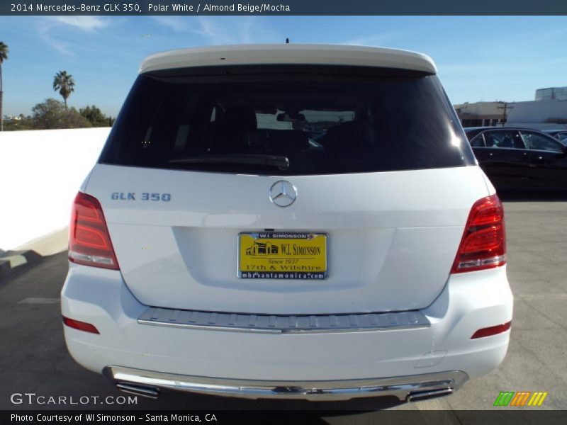 Polar White / Almond Beige/Mocha 2014 Mercedes-Benz GLK 350