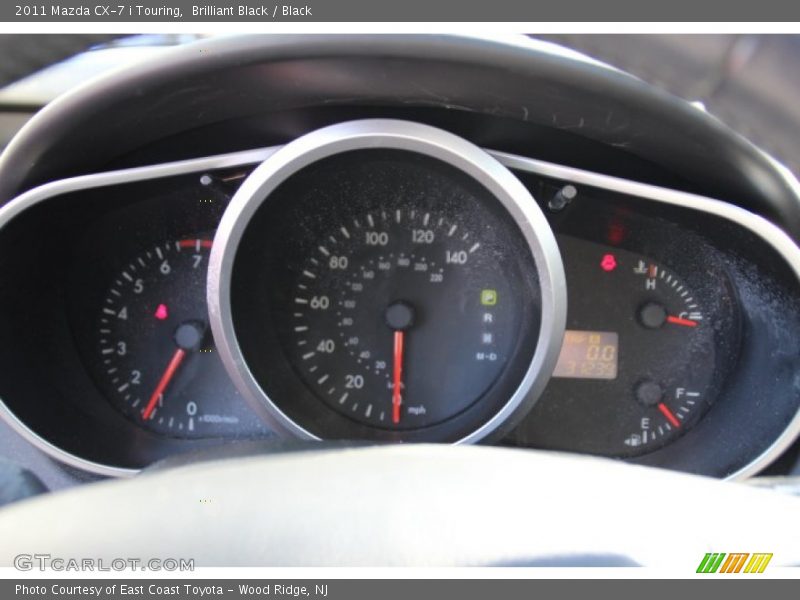 Brilliant Black / Black 2011 Mazda CX-7 i Touring