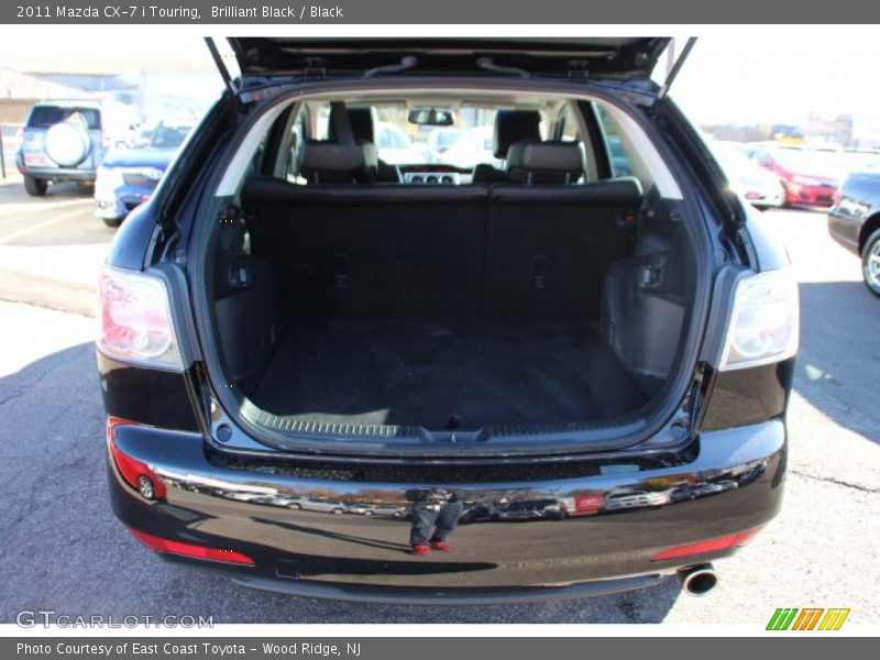 Brilliant Black / Black 2011 Mazda CX-7 i Touring