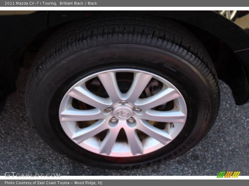Brilliant Black / Black 2011 Mazda CX-7 i Touring
