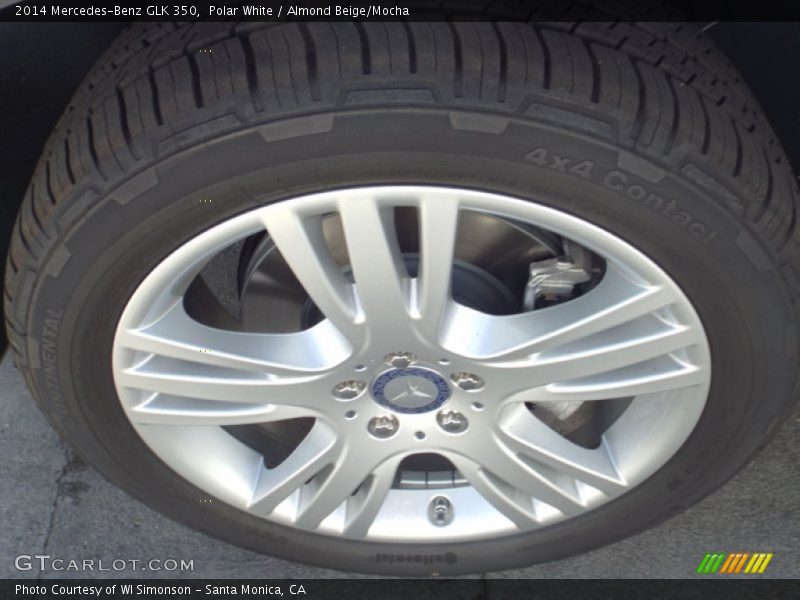 Polar White / Almond Beige/Mocha 2014 Mercedes-Benz GLK 350