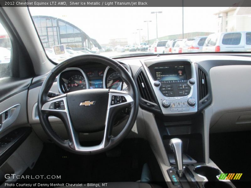 Silver Ice Metallic / Light Titanium/Jet Black 2012 Chevrolet Equinox LTZ AWD