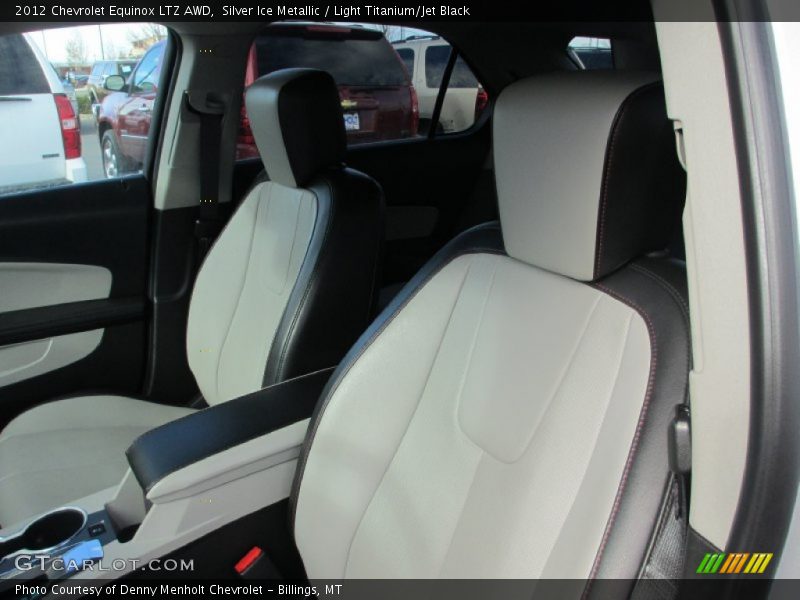 Silver Ice Metallic / Light Titanium/Jet Black 2012 Chevrolet Equinox LTZ AWD