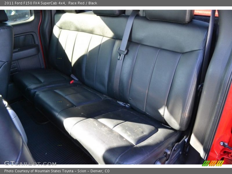 Race Red / Black 2011 Ford F150 FX4 SuperCab 4x4