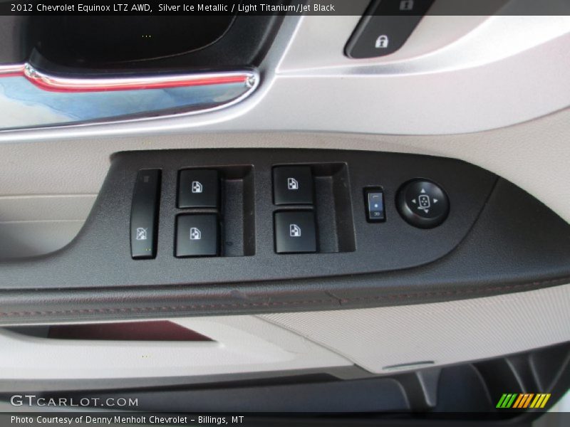 Silver Ice Metallic / Light Titanium/Jet Black 2012 Chevrolet Equinox LTZ AWD