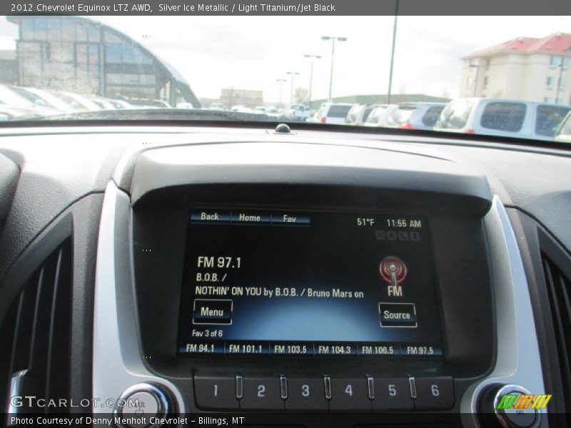 Silver Ice Metallic / Light Titanium/Jet Black 2012 Chevrolet Equinox LTZ AWD