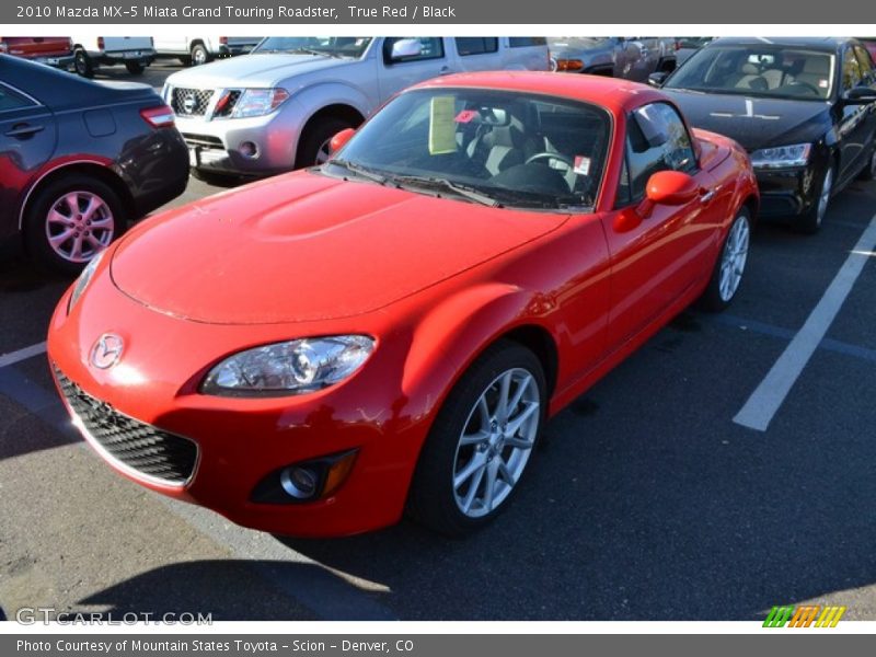 True Red / Black 2010 Mazda MX-5 Miata Grand Touring Roadster