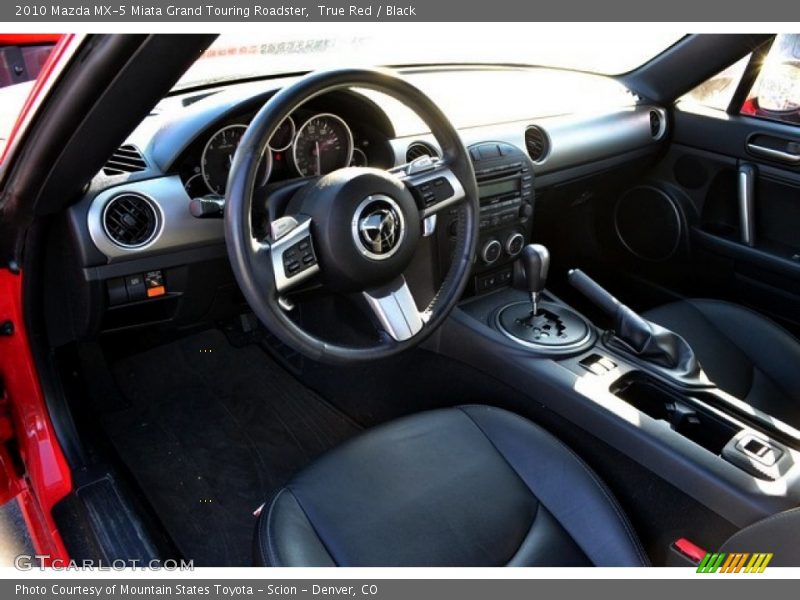 True Red / Black 2010 Mazda MX-5 Miata Grand Touring Roadster