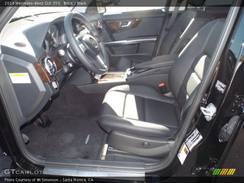 Black / Black 2014 Mercedes-Benz GLK 350