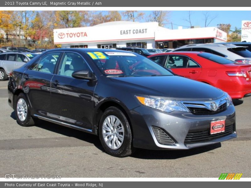 Magnetic Gray Metallic / Ash 2013 Toyota Camry LE