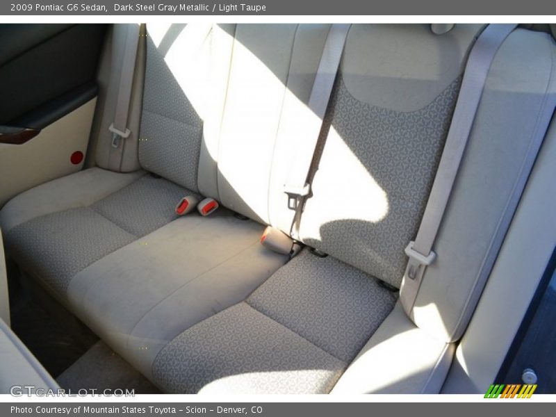 Dark Steel Gray Metallic / Light Taupe 2009 Pontiac G6 Sedan