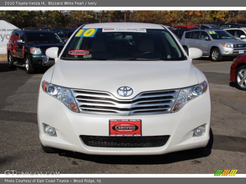 Blizzard White Pearl / Ivory 2010 Toyota Venza I4