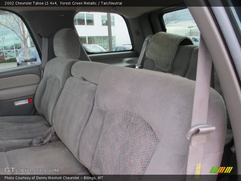 Forest Green Metallic / Tan/Neutral 2002 Chevrolet Tahoe LS 4x4