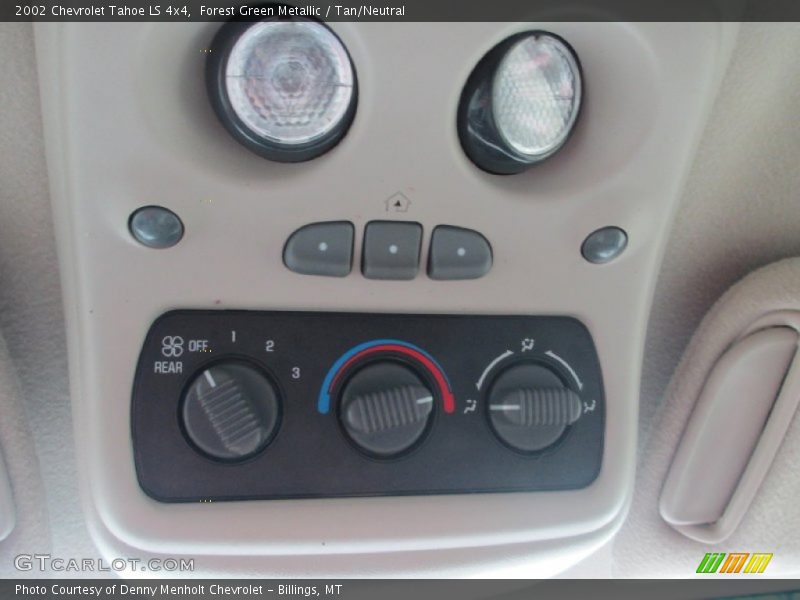 Forest Green Metallic / Tan/Neutral 2002 Chevrolet Tahoe LS 4x4