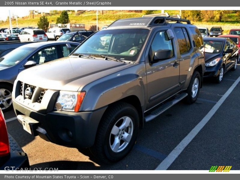 Granite Metallic / Steel/Graphite 2005 Nissan Xterra SE 4x4