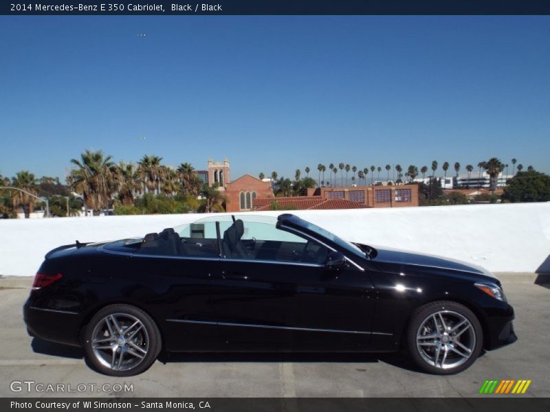 Black / Black 2014 Mercedes-Benz E 350 Cabriolet