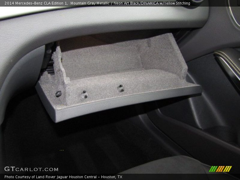 Mountain Gray Metallic / Neon Art Black/DINAMICA w/Yellow Stitching 2014 Mercedes-Benz CLA Edition 1