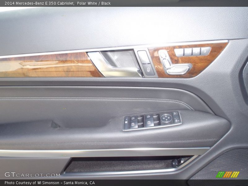 Polar White / Black 2014 Mercedes-Benz E 350 Cabriolet