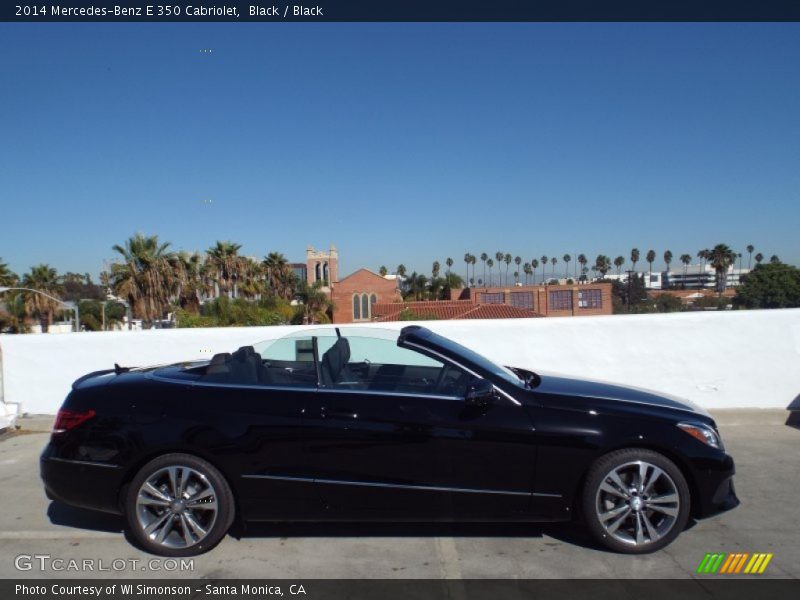 Black / Black 2014 Mercedes-Benz E 350 Cabriolet