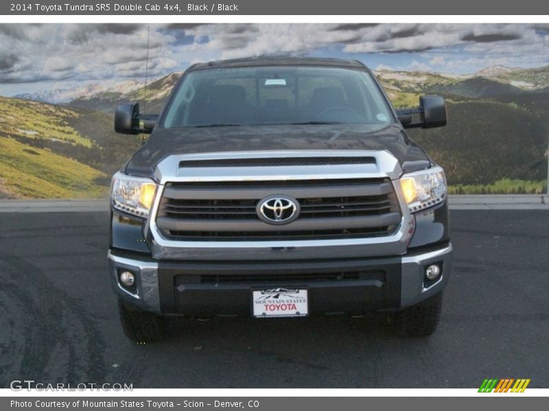 Black / Black 2014 Toyota Tundra SR5 Double Cab 4x4