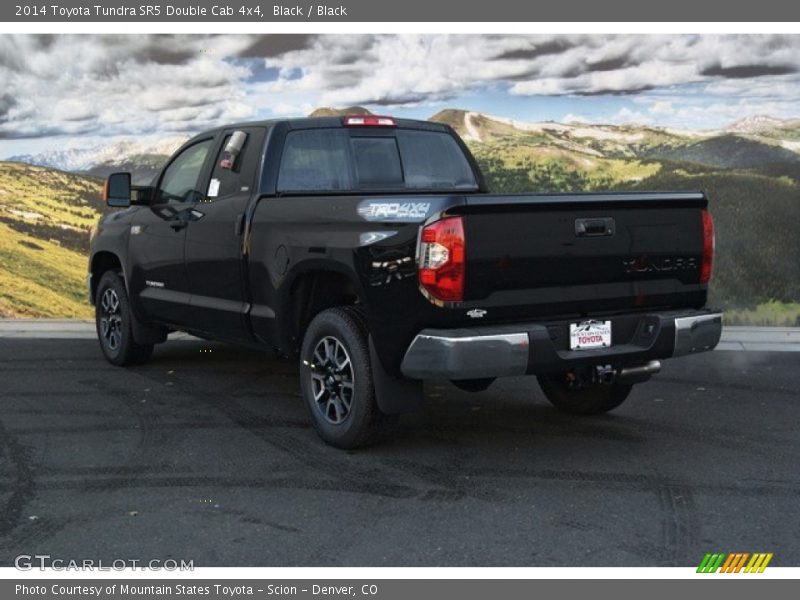 Black / Black 2014 Toyota Tundra SR5 Double Cab 4x4