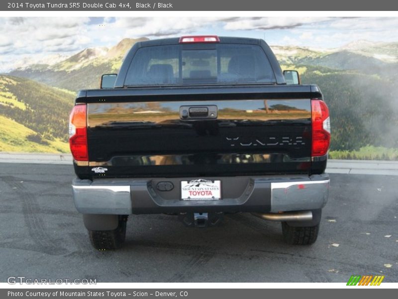 Black / Black 2014 Toyota Tundra SR5 Double Cab 4x4