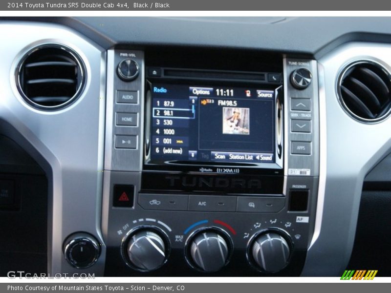 Black / Black 2014 Toyota Tundra SR5 Double Cab 4x4