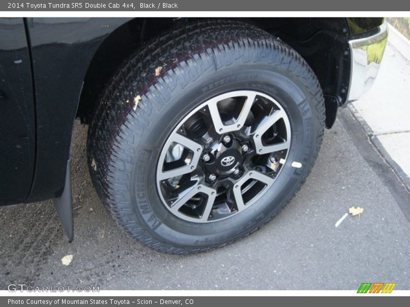 Black / Black 2014 Toyota Tundra SR5 Double Cab 4x4