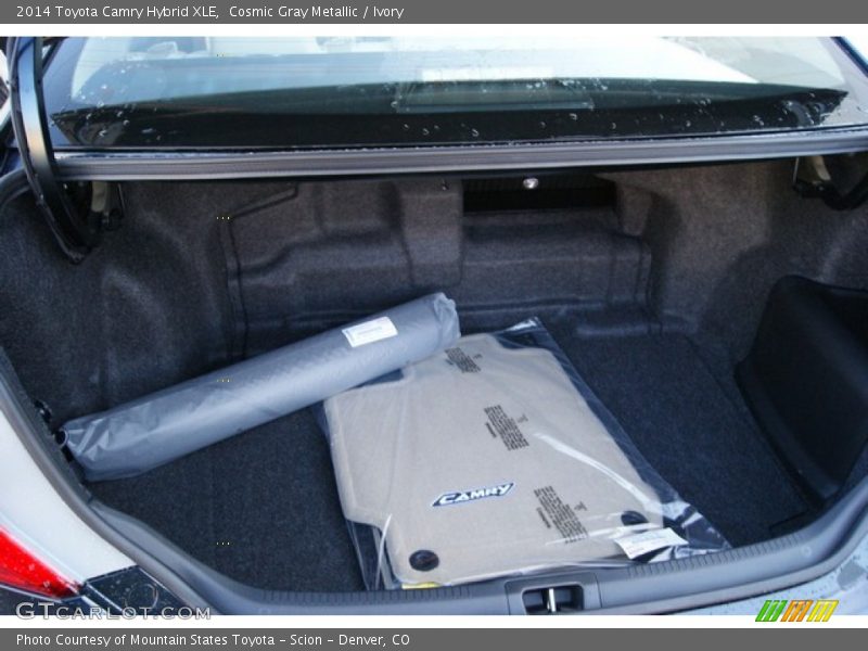Cosmic Gray Metallic / Ivory 2014 Toyota Camry Hybrid XLE