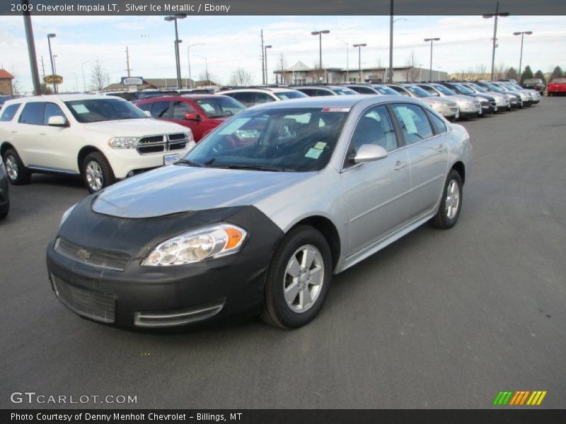 Silver Ice Metallic / Ebony 2009 Chevrolet Impala LT