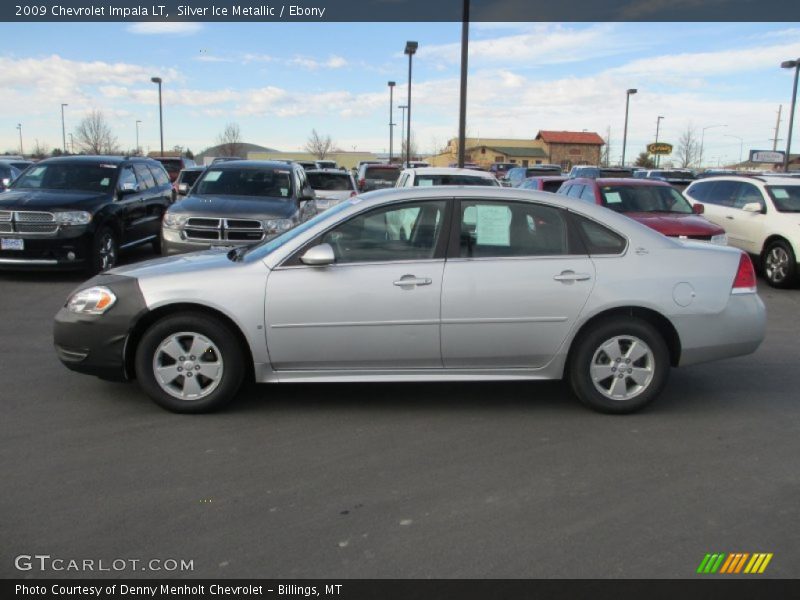Silver Ice Metallic / Ebony 2009 Chevrolet Impala LT