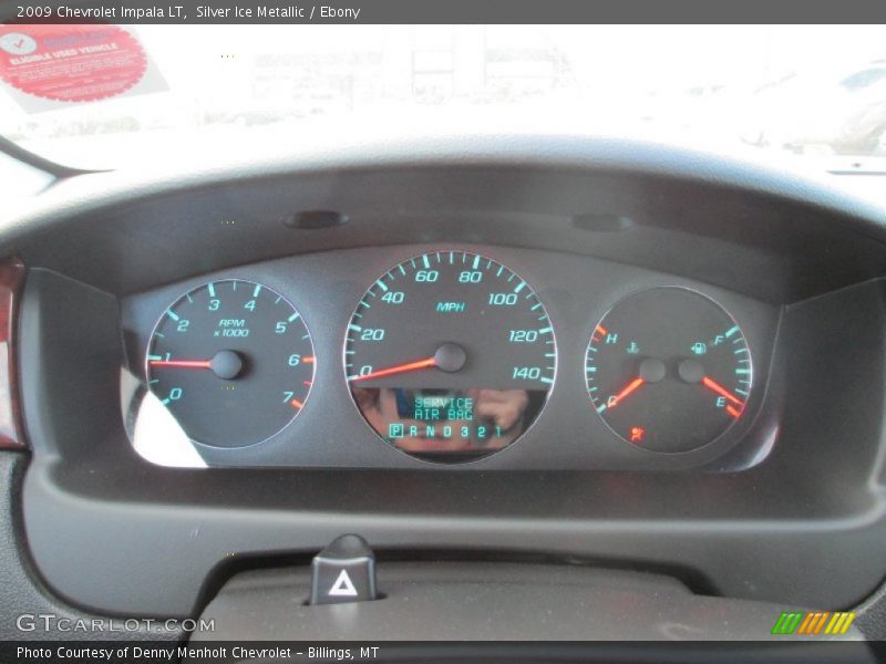 Silver Ice Metallic / Ebony 2009 Chevrolet Impala LT