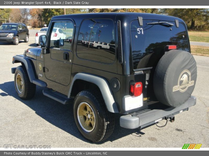 Black / Dark Slate Gray 2006 Jeep Wrangler Sport 4x4