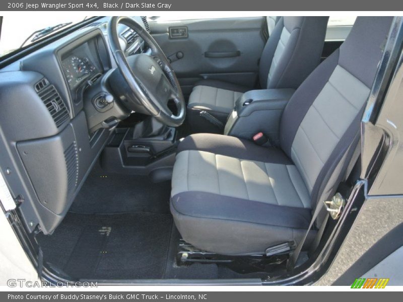 Black / Dark Slate Gray 2006 Jeep Wrangler Sport 4x4
