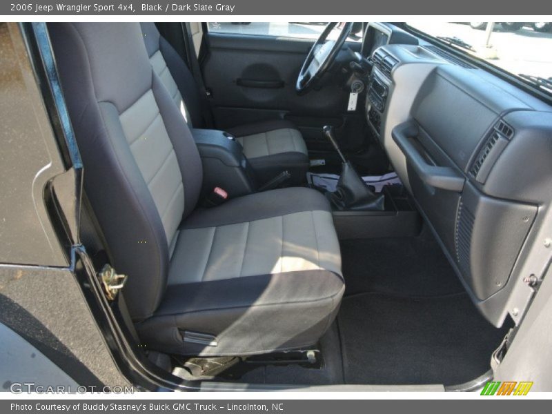Black / Dark Slate Gray 2006 Jeep Wrangler Sport 4x4